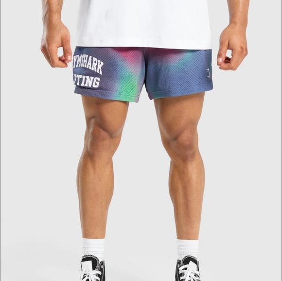 Gymshark Lifting Mesh Short 5" - Picture 2 of 7